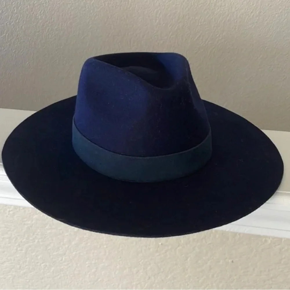 Anthropologie | Accessories | Navy Anthropologie Wool Fedora